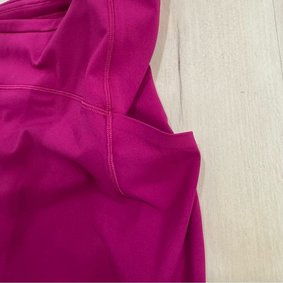 EUC Lululemon Swift Speed High-Rise Crop 21" Size 20 LW6CBKS Magenta Purple - Picture 6 of 16